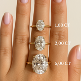 Nenola Lumière Oval Ring – goldener Ovalring voller Eleganz & Strahlkraft