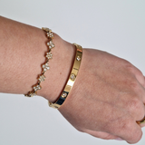 Armreif Clara 18K Vergoldet