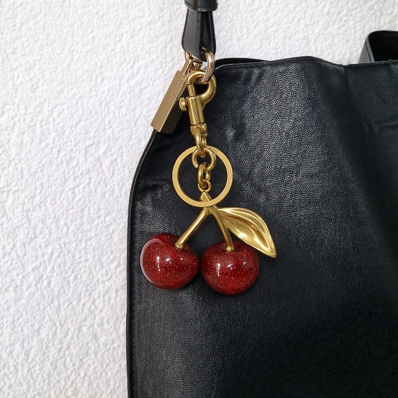 Bag Charm Cherry